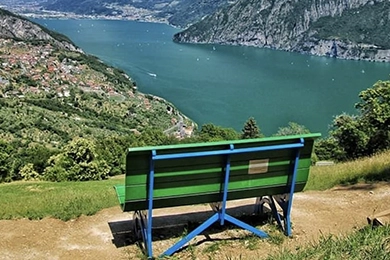 Big Bench am Iseosee